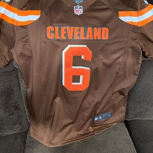 Cleveland Browns Football Jersey Baker Mayfield
